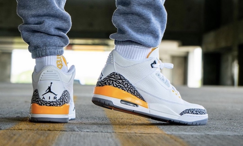Air Jordan 3 Laser Orange CK9246-108åå:registered:æ¥æ