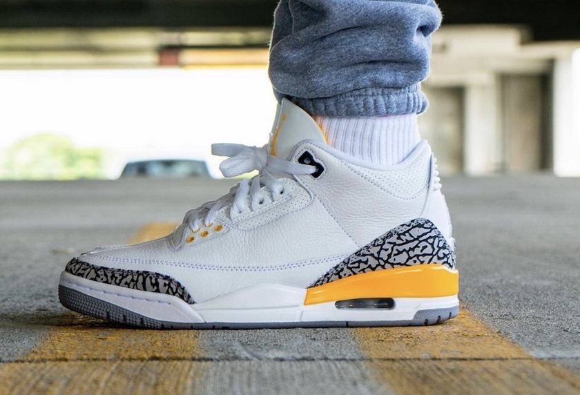 Air Jordan 3 Laser Orange CK9246-108åå:registered:æ¥æ