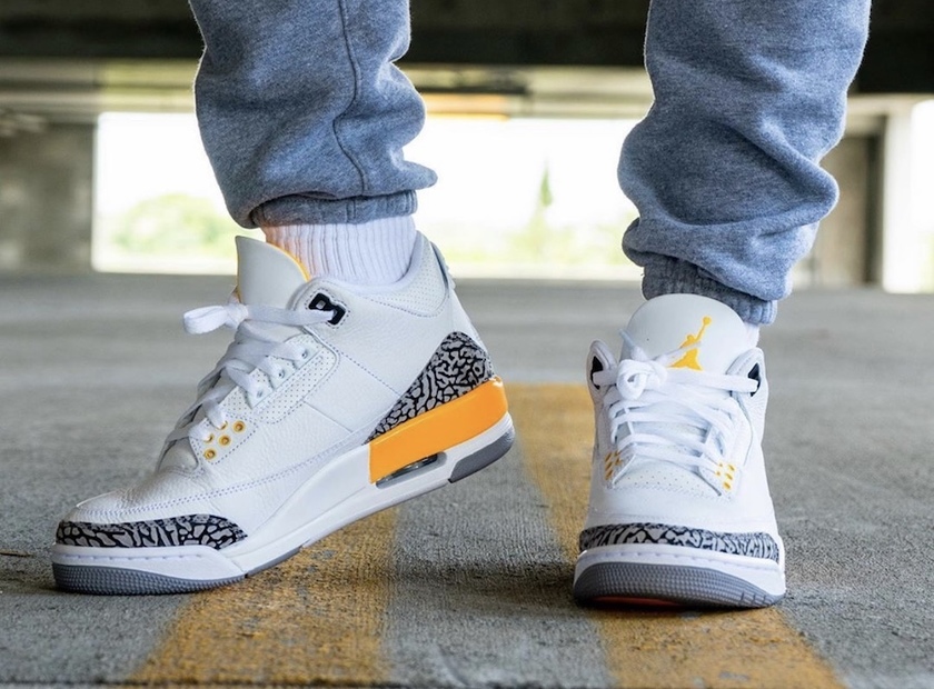 Air Jordan 3 Laser Orange CK9246-108åå:registered:æ¥æ