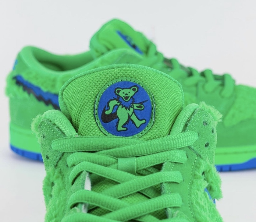 Grateful Dead Nike SB Dunk Low Green Bear CJ5378-300åå:registered:æ¥æå:registered:ä»·