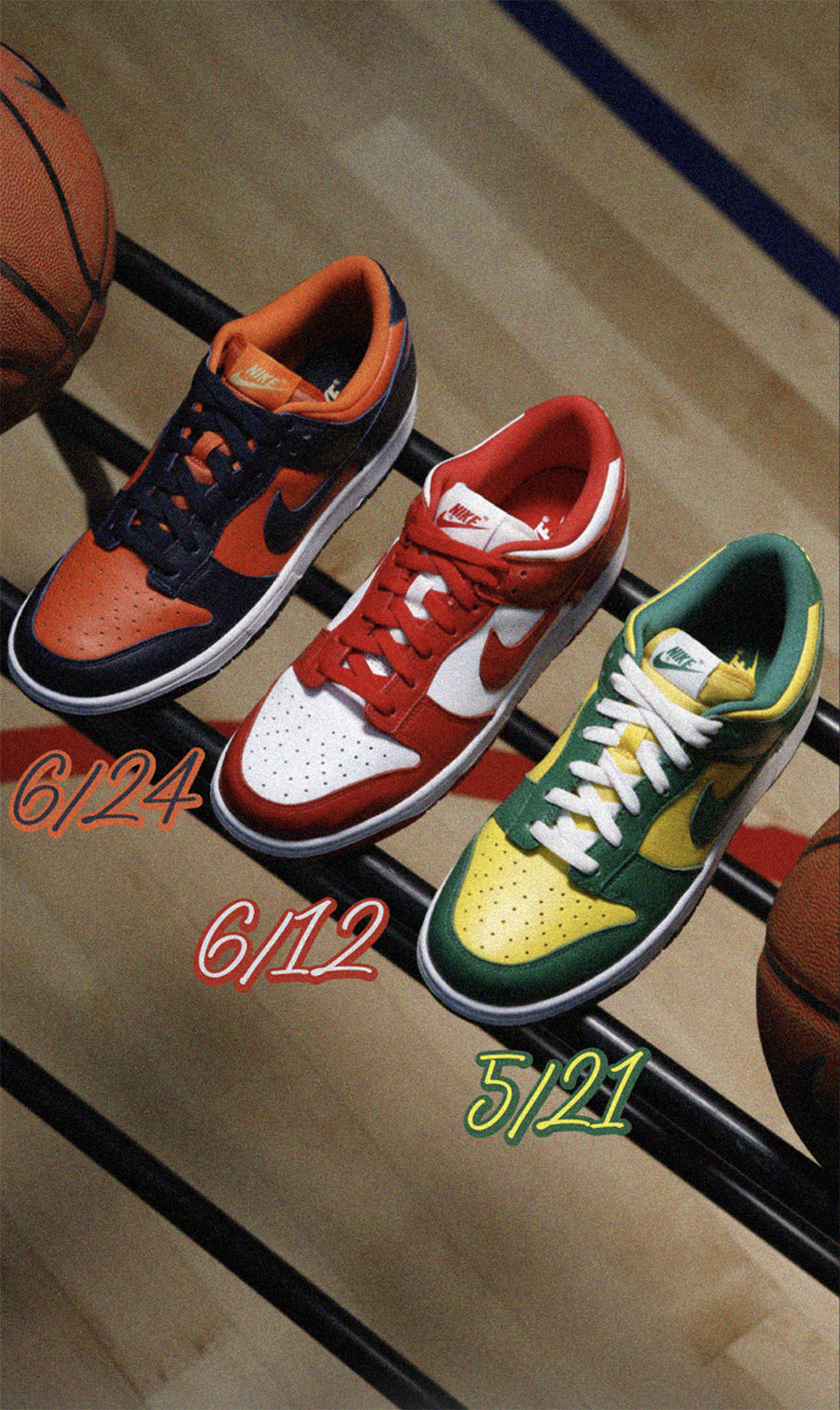 CU1727-800,Dunk Low,Nike CU1727-800 市价超 2K!下周发售!看看蓝橙 Dunk Low 上脚效果如何!