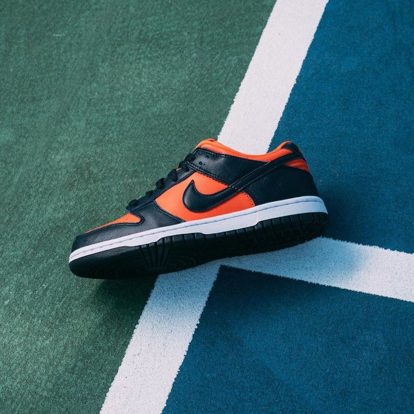 CU1727-800,Dunk Low,Nike CU1727-800 市价超 2K!下周发售!看看蓝橙 Dunk Low 上脚效果如何!