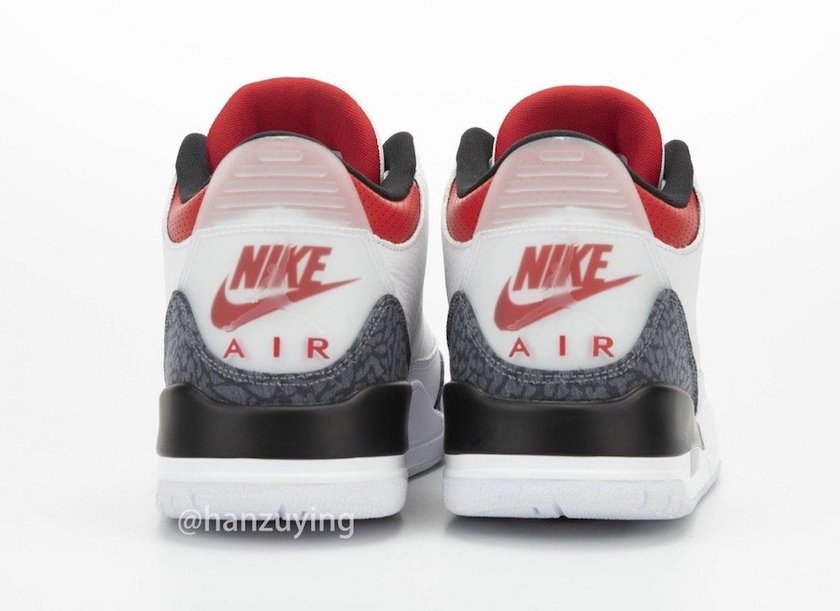 Fire Red Air Jordan 3 SE Denim CZ6431-100åå:registered:æ¥æ