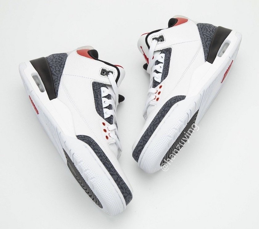 Fire Red Air Jordan 3 SE Denim CZ6431-100åå:registered:æ¥æ
