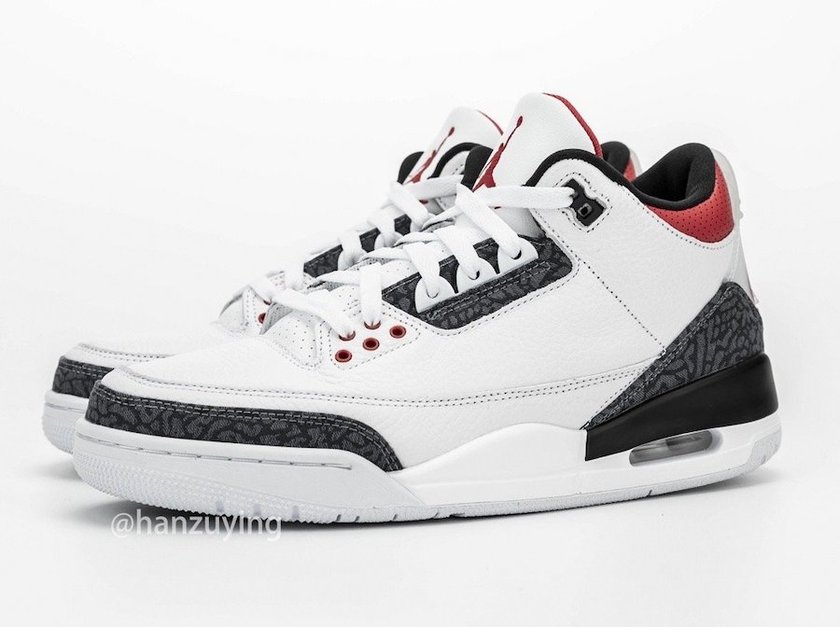 Fire Red Air Jordan 3 SE Denim CZ6431-100åå:registered:æ¥æ