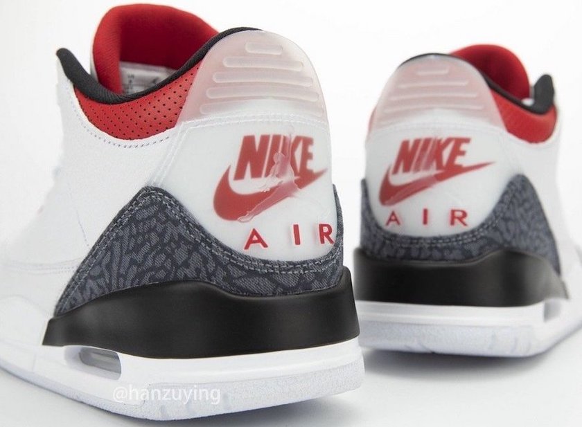 Fire Red Air Jordan 3 SE Denim CZ6431-100åå:registered:ä¿¡æ¯