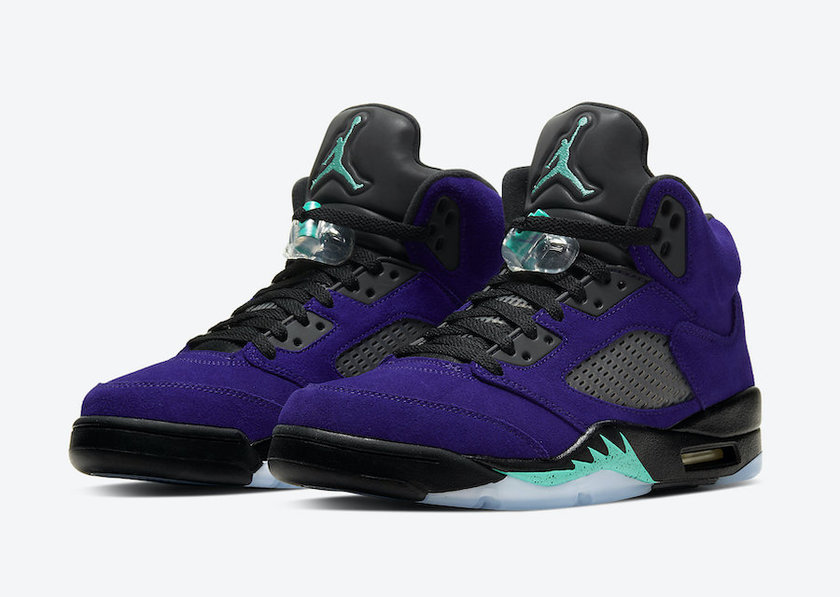 Air Jordan 5 Alternate Grape 136027-500 2020åå:registered:æ¥æä»·æ ¼