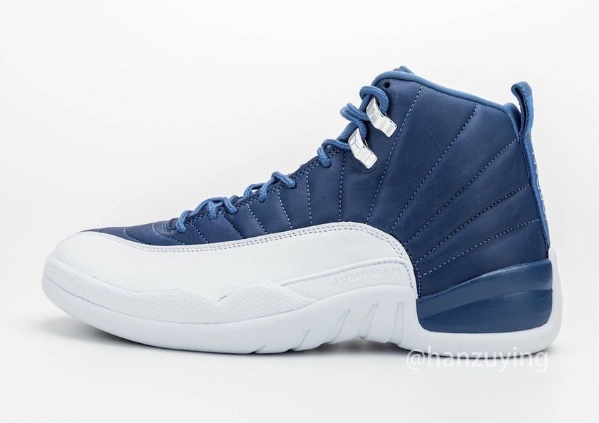 Air Jordan 12 Indigo Stone Blue Obsidian 130690-404 Release Date