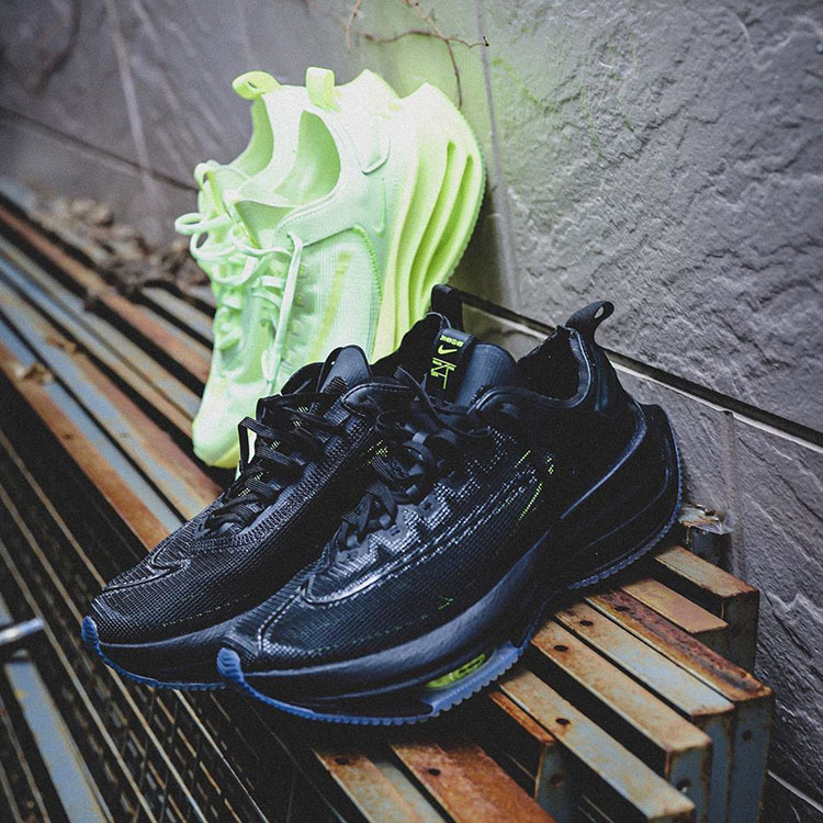 Nike,Zoom Double Stacked,CI080  Nike 新鞋 “放飞自我”！气垫看起来就很爽，最新实物美图释出！