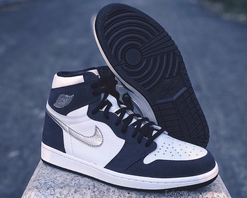 Air Jordan 1 Japan Midnight Navy DC1788-100åå:registered:æ¥æ