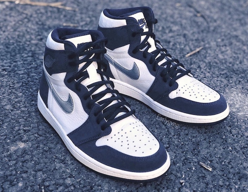 Air Jordan 1 Japan Midnight Navy DC1788-100åå:registered:æ¥æ