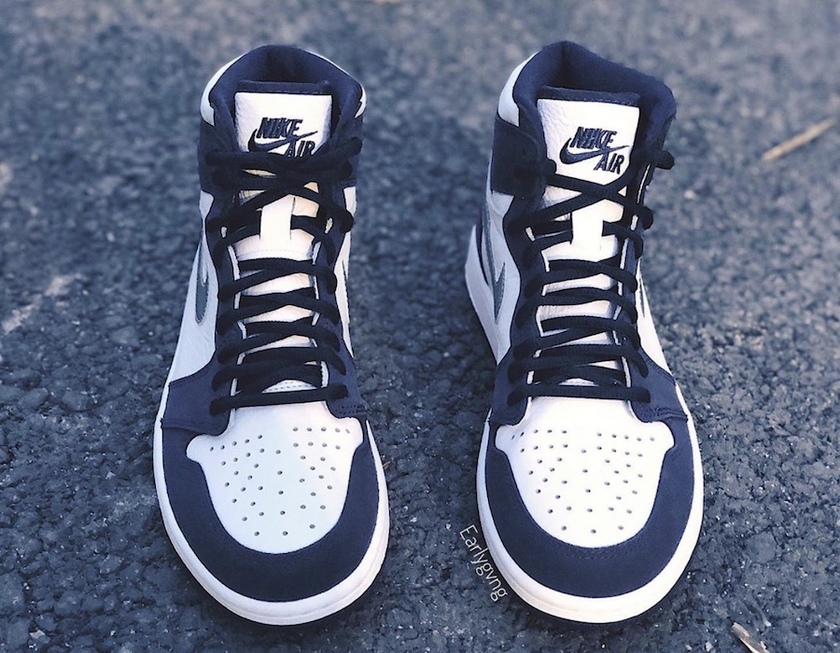 Air Jordan 1 Japan Midnight Navy DC1788-100åå:registered:æ¥æ
