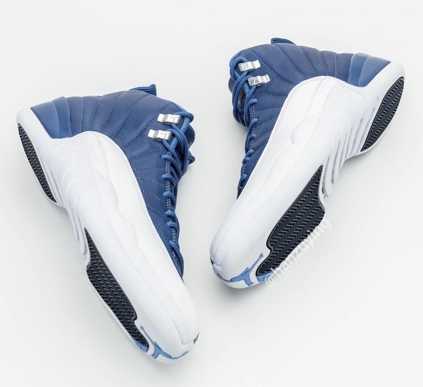 Air Jordan 12 Indigo Stone Blue Obsidian 130690-404åå:registered:æ¥æ