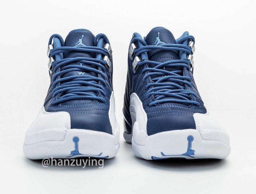 Air Jordan 12 Indigo Stone Blue Obsidian 130690-404åå:registered:æ¥æ