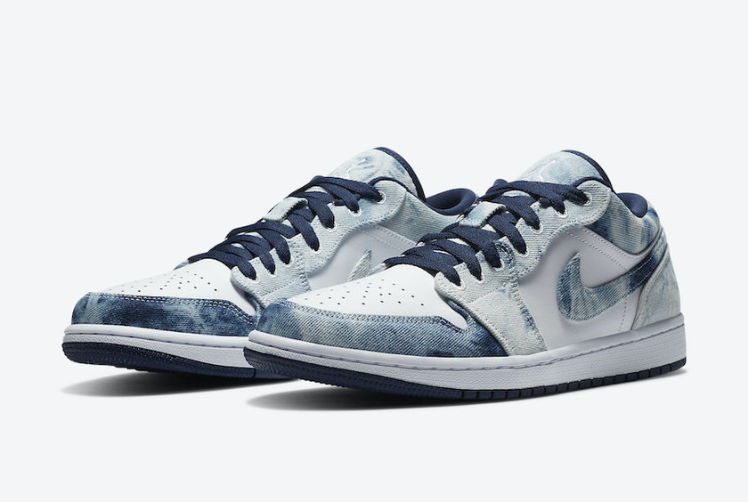 Air Jordan 1 Low Washed Denim CZ8455-100åå:registered:æ¥æ