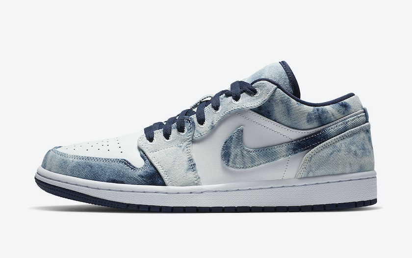 Air Jordan 1 Low Washed Denim CZ8455-100åå:registered:æ¥æ