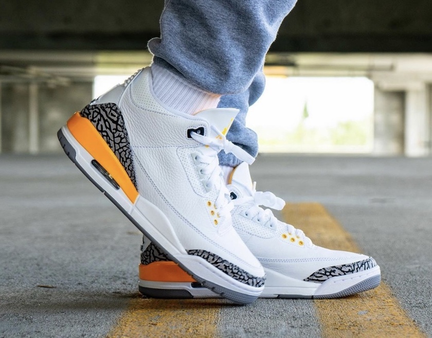 Air Jordan 3 Laser Orange CK9246-108åå:registered:æ¥æ
