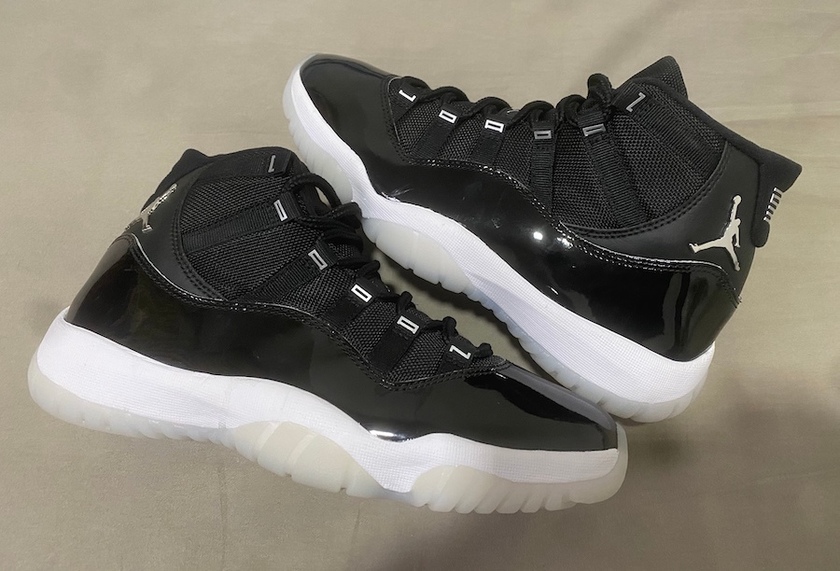 Air Jordan 11 Black Silver Eyelets CT8012-011 25å¨å¹´åå:registered:æ¥æ