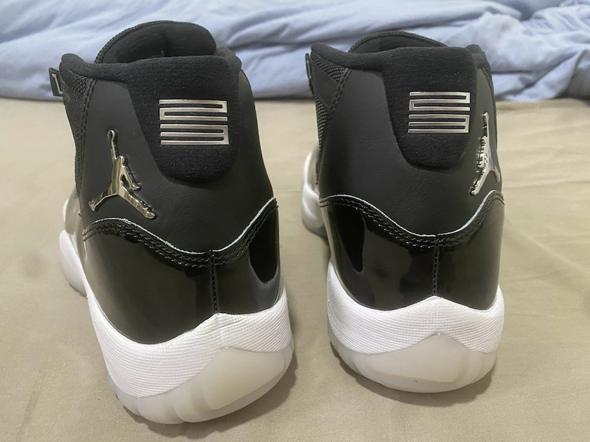 Air Jordan 11 Black Silver Eyelets CT8012-011 25å¨å¹´åå:registered:æ¥æ