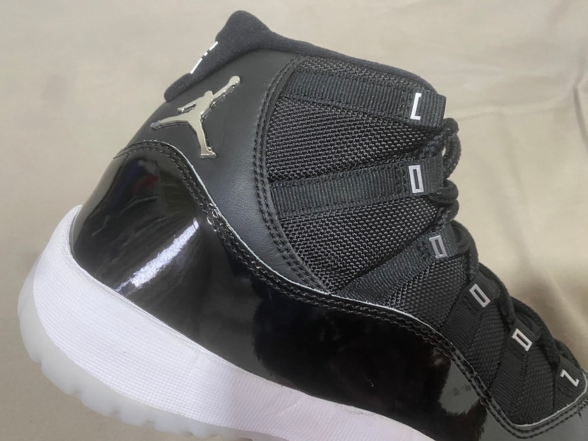 Air Jordan 11 Black Silver Eyelets CT8012-011 25å¨å¹´åå:registered:æ¥æ
