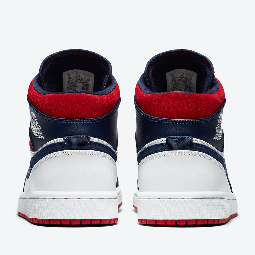 Air Jordan 1 Mid SE USA 852542-104åå:registered:æ¥æ