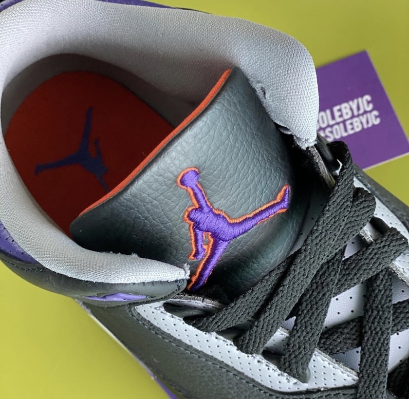 Air Jordan 3 Court Purple Suns CT8532-050 Release Date Pricing