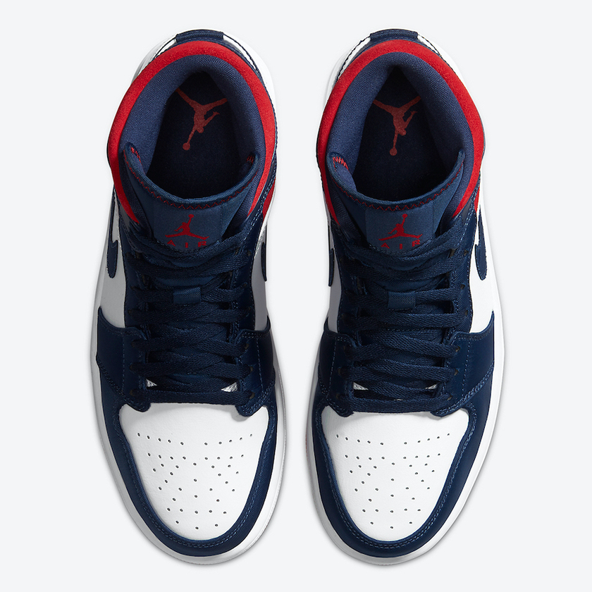 Air Jordan 1 Mid SE USA 852542-104åå:registered:æ¥æ