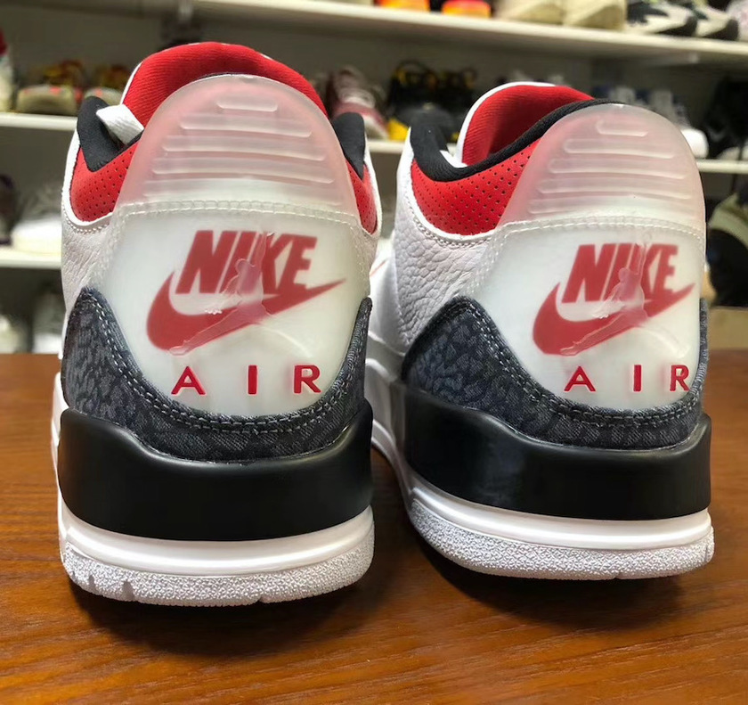 Air Jordan 3 SE Denim Fire Red CZ6431-100 2020åå:registered:æ¥æ