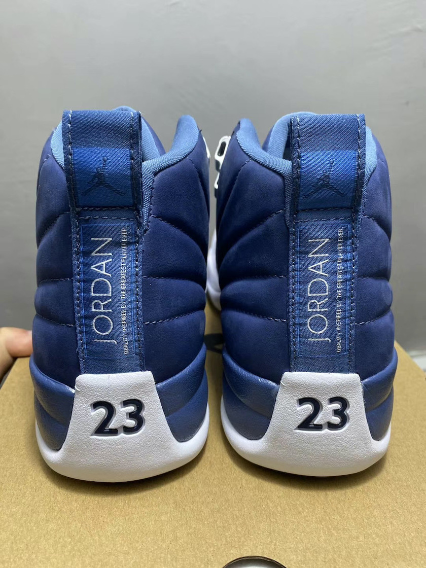Air Jordan 12 Indigo Blue 130690-404åå:registered:æ¥æä»·æ ¼