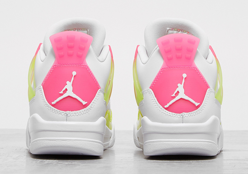 Air Jordan 4 GS Lemon Venom Pink Blast CV7808-100åå:registered:æ¥æ