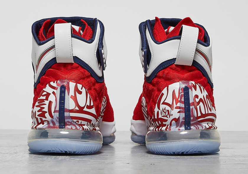 Nike LeBron 17 Graffiti Remix Redåå:registered:æ¥æ