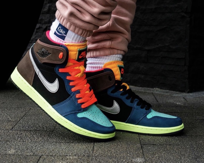 Air Jordan 1 Bio Hack 555088-201 Release Date On-Feet