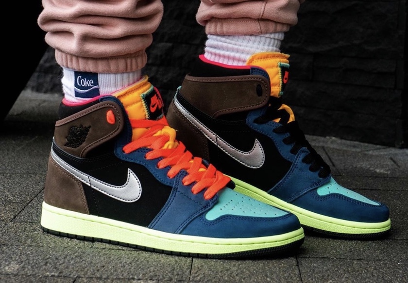 Air Jordan 1 Bio Hack 555088-201 Release Date On-Feet