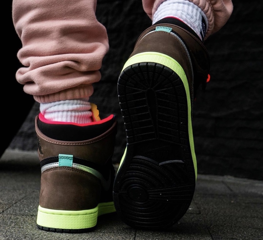Air Jordan 1 Bio Hack 555088-201 Release Date On-Feet