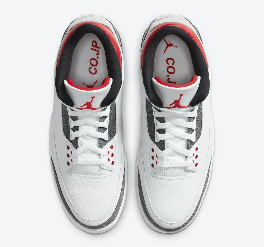 Air Jordan 3 Japan Fire Red CZ6433-100åå:registered:æ¥æ