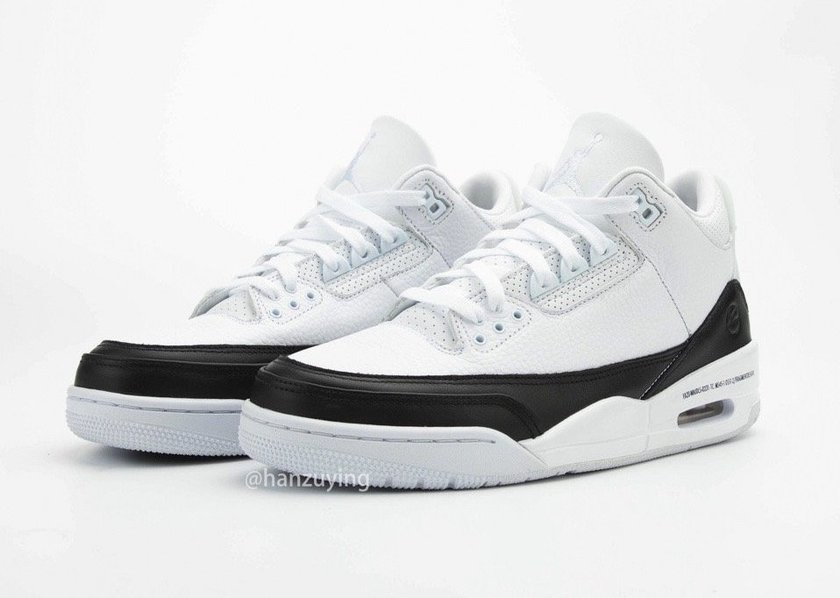Fragment Air Jordan 3 White Black DA3595-100 Release Date Pricing