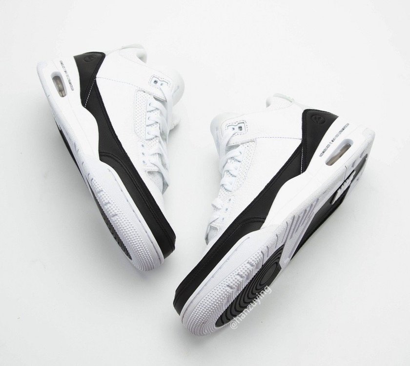 Fragment Air Jordan 3 White Black DA3595-100 Release Date Pricing