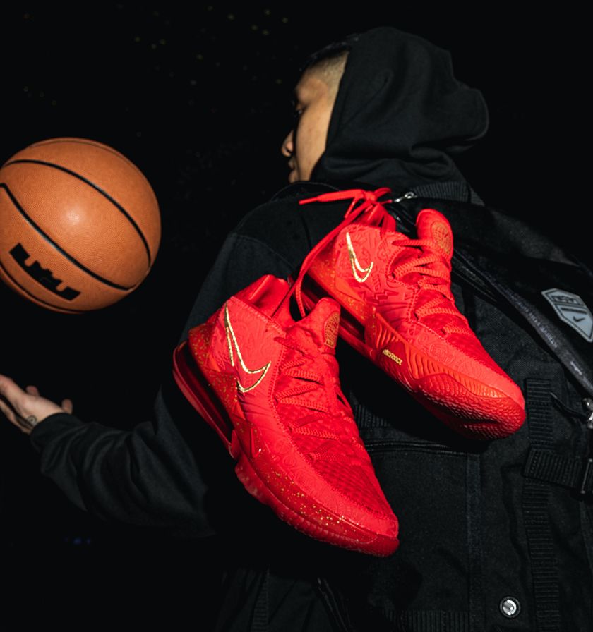 Titan Nike LeBron 17 Low Red CD5008-600 Release Date