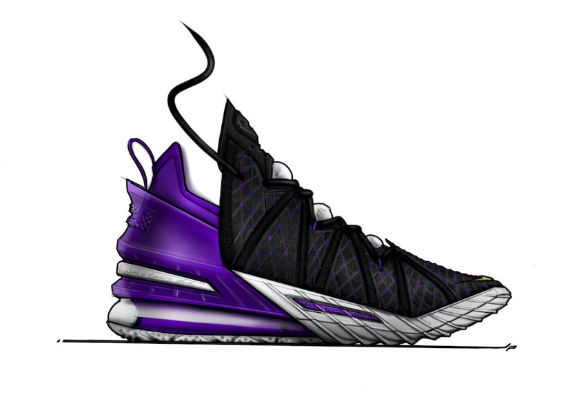 èå
LeBron 18 Sketch