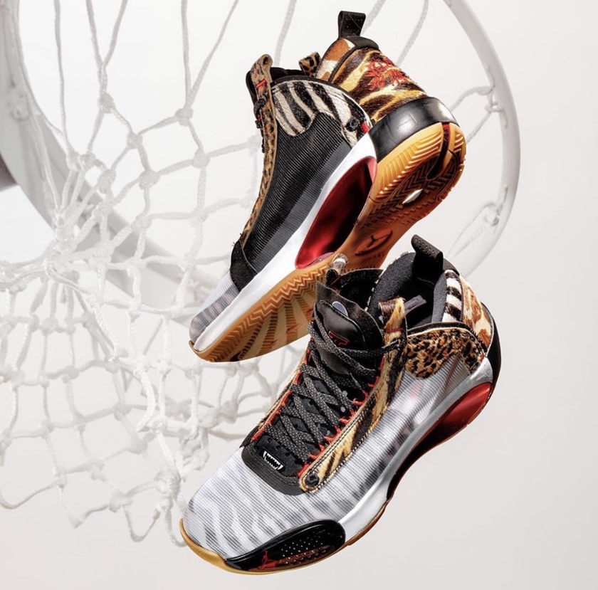 Jayson Tatum Air Jordan 34 Zoo PE DA1900-900åå:registered:æ¥æ