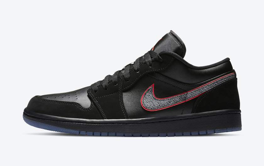 Air Jordan 1 Low Black Red Orbit CK3022-006åå:registered:æ¥æ