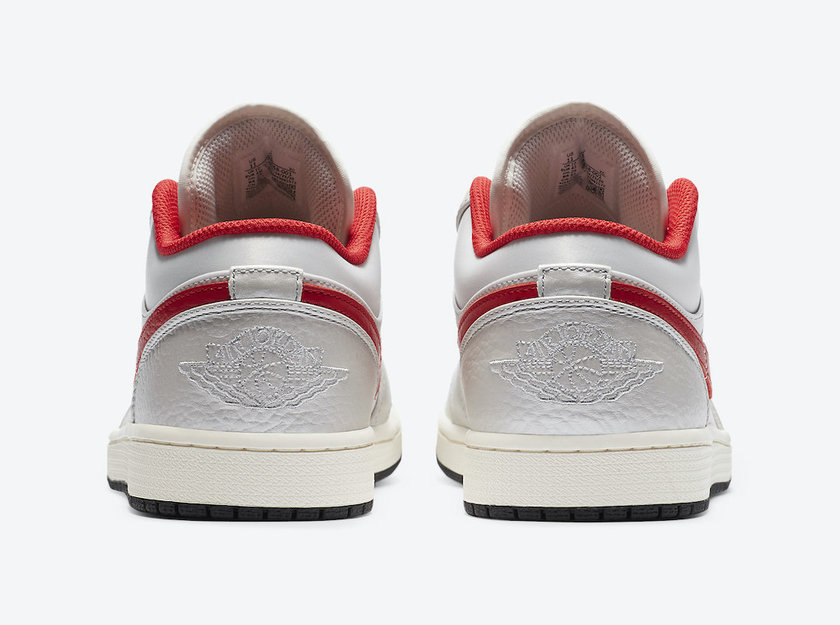 Air Jordan 1 Low White Red DA4668-001åå:registered:æ¥æ
