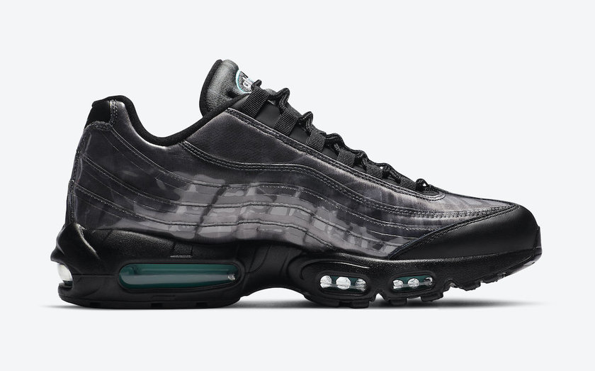 Nike Air Max 95é»è²Aurora绿è²çç°è²DA7735-001åå:registered:æ¥æ