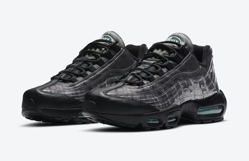 Nike Air Max 95é»è²Aurora绿è²çç°è²DA7735-001åå:registered:æ¥æ