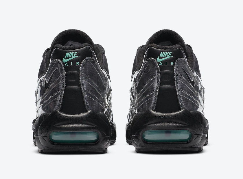 Nike Air Max 95é»è²Aurora绿è²çç°è²DA7735-001åå:registered:æ¥æ