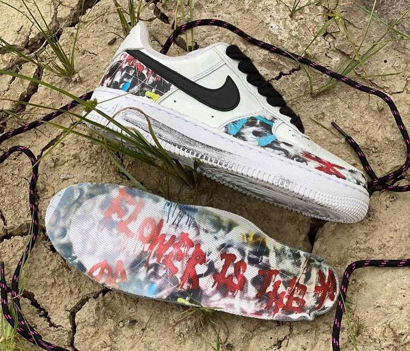 PEACEMINUSONE Nike Air Force 1 White Black DD3223-100åå:registered:æ¥æ