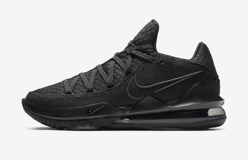 Nike LeBron 17 Low Triple Black CD5007-003åå:registered:æ¥æ