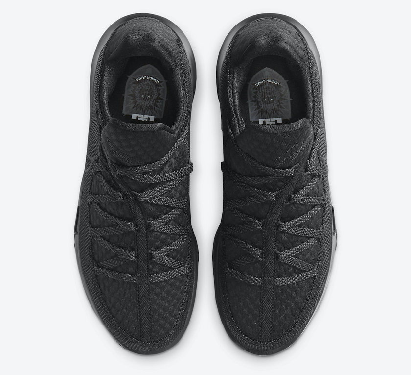 Nike LeBron 17 Low Triple Black CD5007-003åå:registered:æ¥æ