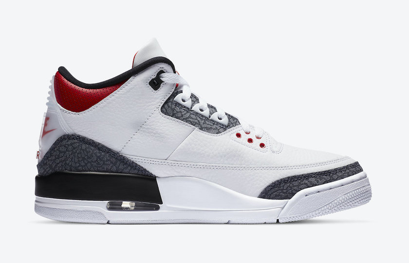 Air Jordan 3 Denim Fire Red CZ6431-100åå:registered:æ¥æä»·æ ¼
