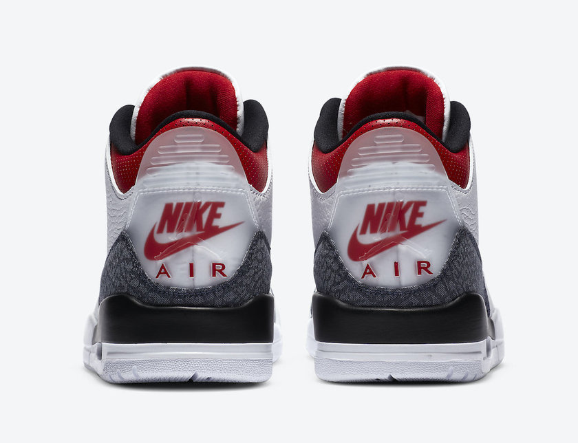 Air Jordan 3 Denim Fire Red CZ6431-100åå:registered:æ¥æä»·æ ¼